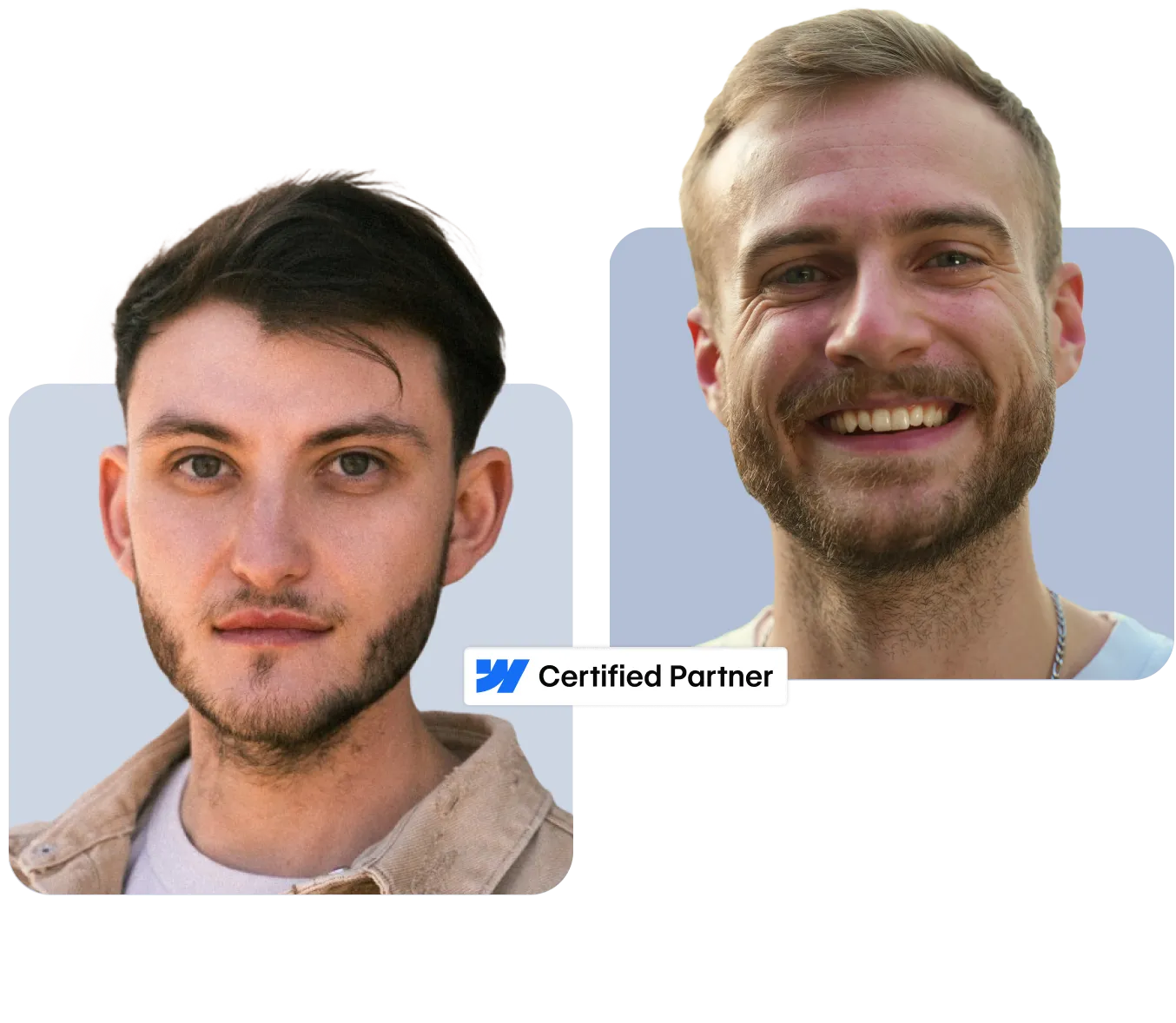 Portraits von Etienne und Johannes